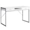 Monarch Specialties Computer Desk, Home Office, Laptop, Storage Drawers, 48"L, Work, Metal, Laminate, White, Grey I 7364 - alternate 1